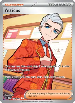 Pokémon-Karte Atticus 134/131
