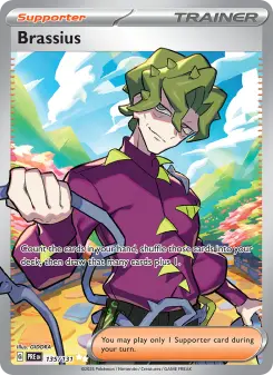 Pokémon-Karte Brassius 135/131