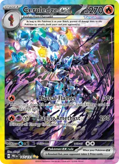 Pokémon-Karte Ceruledge ex 147/131