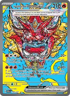Pokémon-Karte Hearthflame Mask Ogerpon ex 148/131