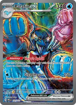 Pokémon-Karte Palafin ex 151/131