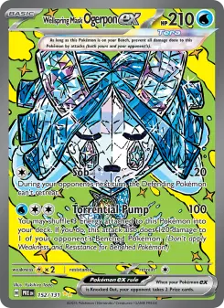 Pokémon-Karte Wellspring Mask Ogerpon ex 152/131