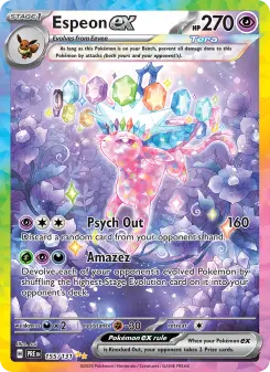 Pokémon-Karte Espeon ex 155/131