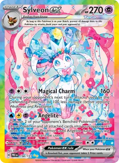 Pokémon-Karte Sylveon ex 156/131