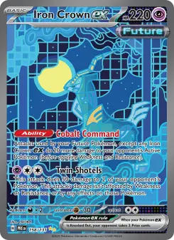 Pokémon-Karte Iron Crown ex 158/131