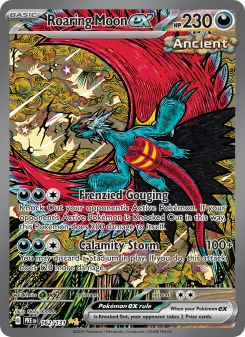 Pokémon-Karte Roaring Moon ex 162/131