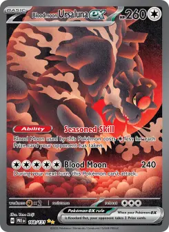 Pokémon-Karte Bloodmoon Ursaluna ex 168/131