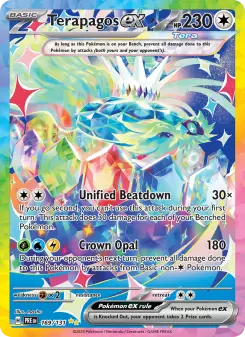 Pokémon-Karte Terapagos ex 169/131