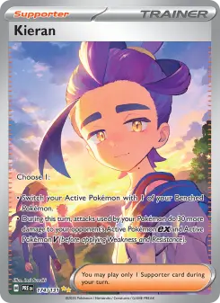 Pokémon-Karte Kieran 174/131