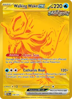 Pokémon-Karte Walking Wake ex 178/131