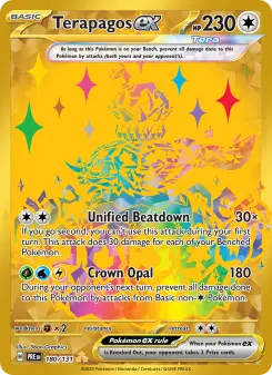 Pokémon-Karte Terapagos ex 180/131