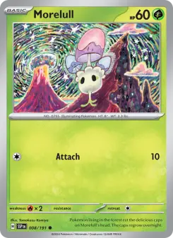 Pokémon-Karte Morelull 008/191