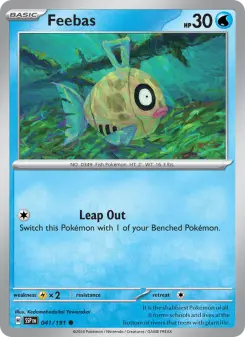 Pokémon-Karte Feebas 041/191
