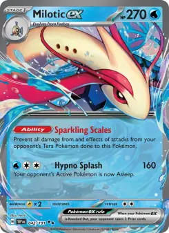 Pokémon-Karte Milotic ex 042/191