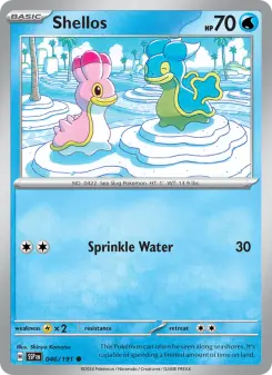 Pokémon-Karte Shellos 046/191