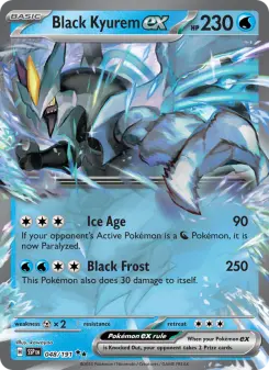 Pokémon-Karte Black Kyurem ex 048/191
