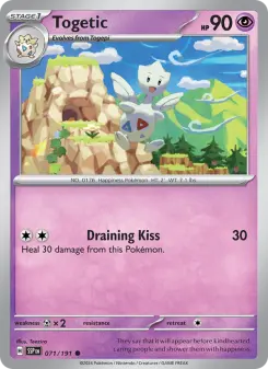 Pokémon-Karte Togetic 071/191