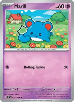 Pokémon-Karte Marill 073/191