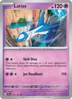 Pokémon-Karte Latios 077/191