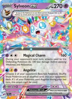 Pokémon-Karte Sylveon ex 086/191