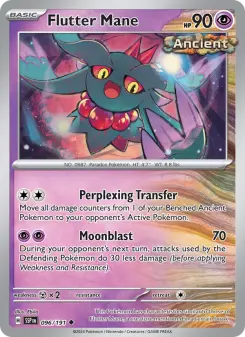 Pokémon-Karte Flutter Mane 096/191