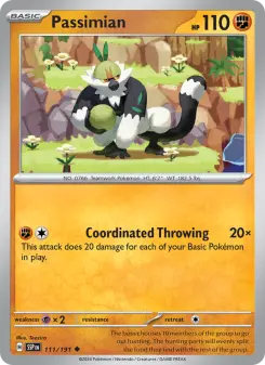 Pokémon-Karte Passimian 111/191
