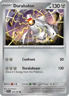 Pokémon-Karte Duraludon 129/191