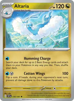 Pokémon-Karte Altaria 134/191
