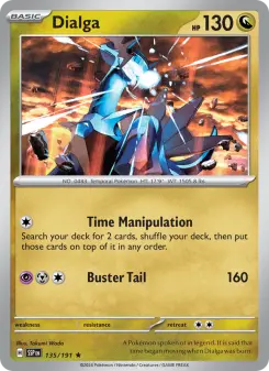 Pokémon-Karte Dialga 135/191