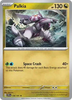Pokémon-Karte Palkia 136/191