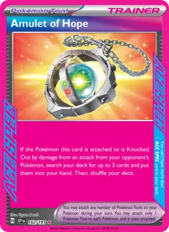Pokémon-Karte Amulet of Hope 162/191