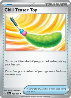 Pokémon-Karte Chill Teaser Toy 166/191
