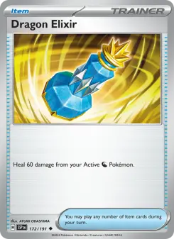 Pokémon-Karte Dragon Elixir 172/191