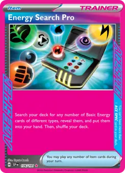 Pokémon-Karte Energy Search Pro 176/191