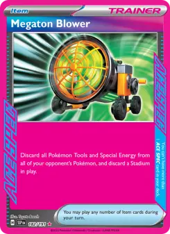 Pokémon-Karte Megaton Blower 182/191