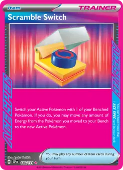 Pokémon-Karte Scramble Switch 186/191