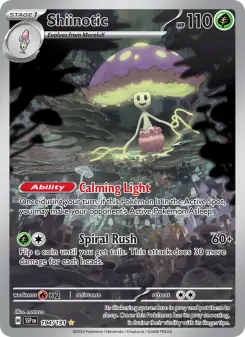 Pokémon-Karte Shiinotic 194/191