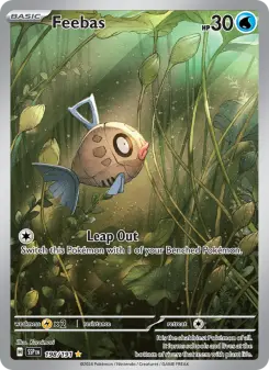 Pokémon-Karte Feebas 198/191