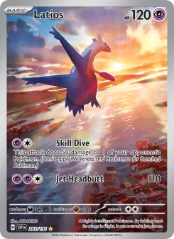 Pokémon-Karte Latios 203/191