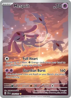 Pokémon-Karte Mesprit 204/191