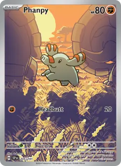 Pokémon-Karte Phanpy 205/191