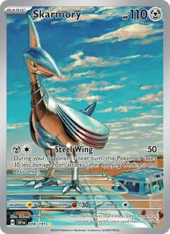 Pokémon-Karte Skarmory 209/191