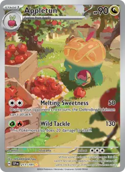 Pokémon-Karte Appletun 211/191