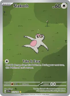 Pokémon-Karte Slakoth 212/191