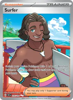 Pokémon-Karte Surfer 235/191
