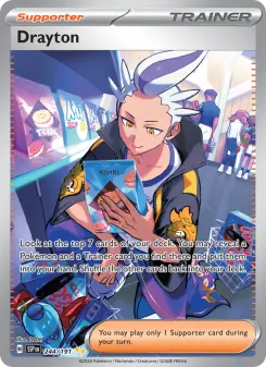 Pokémon-Karte Drayton 244/191