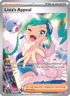 Pokémon-Karte Lisia's Appeal 246/191