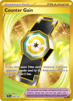 Pokémon-Karte Counter Gain 249/191