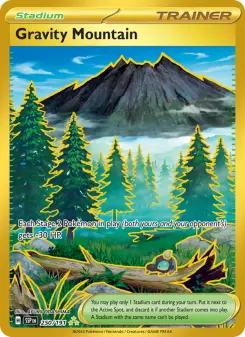 Pokémon-Karte Gravity Mountain 250/191