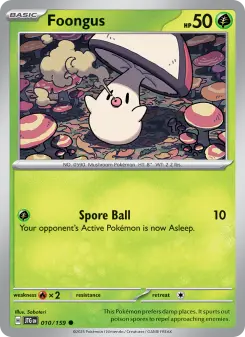 Pokémon-Karte Foongus 010/159